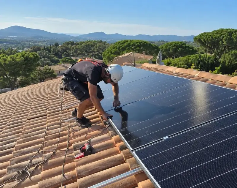Installateur panneaux solaires Les Essards — pose photovoltaïque sur toiture